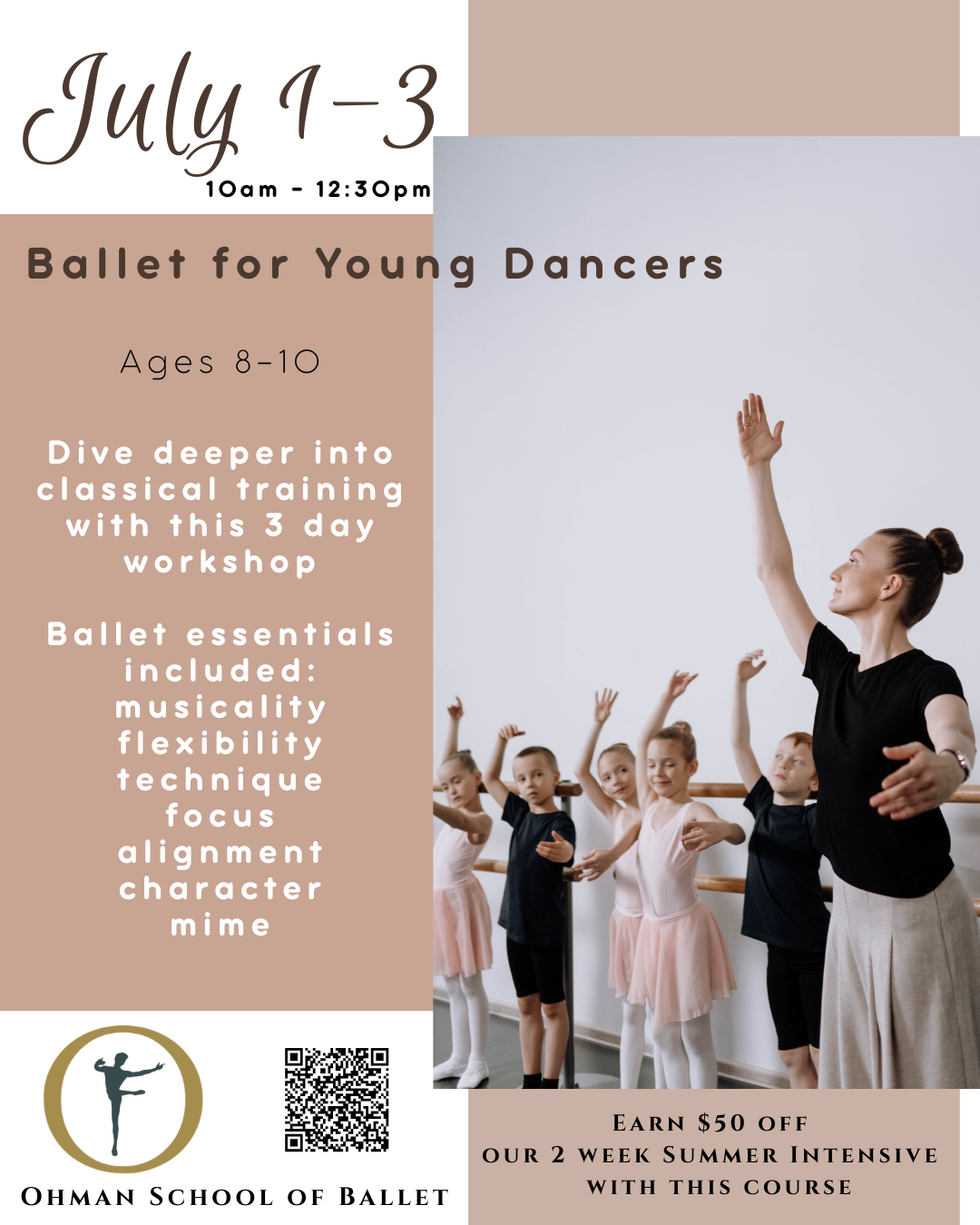 Ballet for Young Dancers 2026