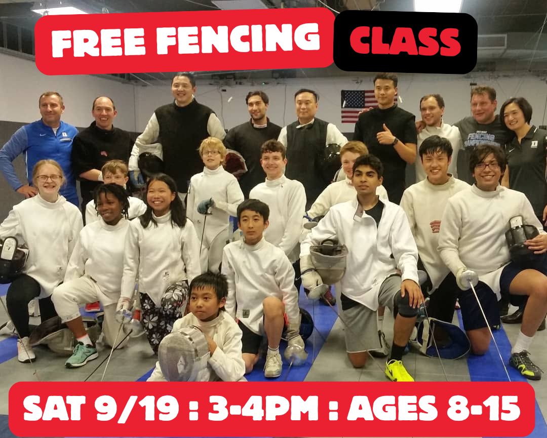 Free Fencing Class